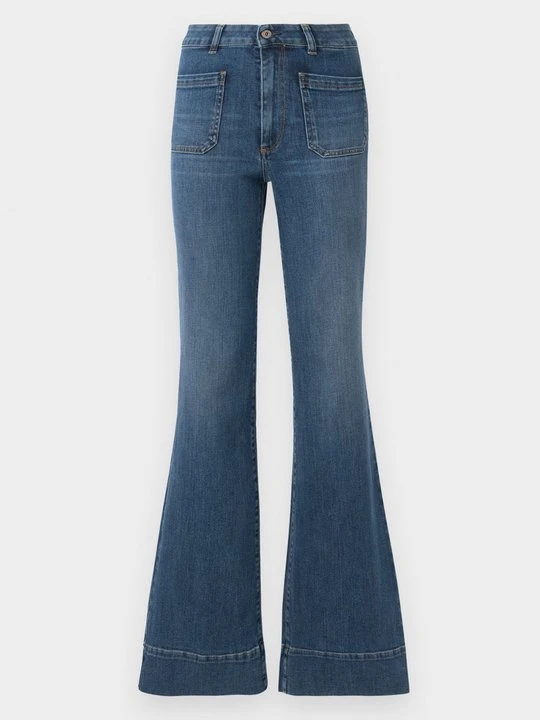 Zdjęcie produktu Jeansy Dzwony Ag Jeans niebieski