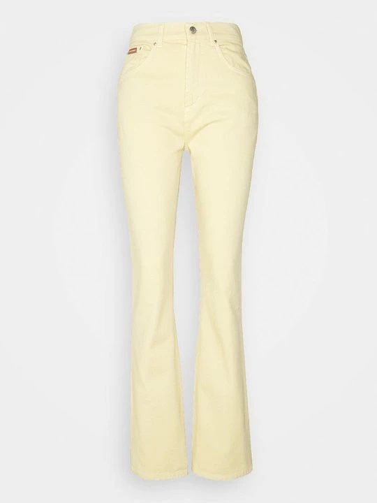 Zdjęcie produktu Jeansy Dzwony Alexa Chung żółty