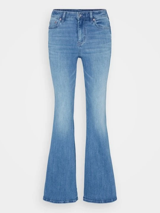 Zdjęcie produktu Jeansy Dzwony American Eagle niebieski
