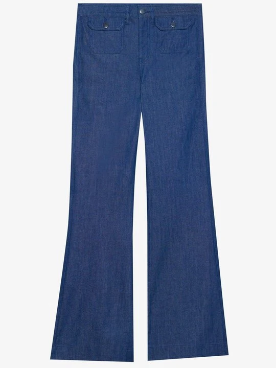 Zdjęcie produktu Jeansy Dzwony Anna Field niebieski denim
