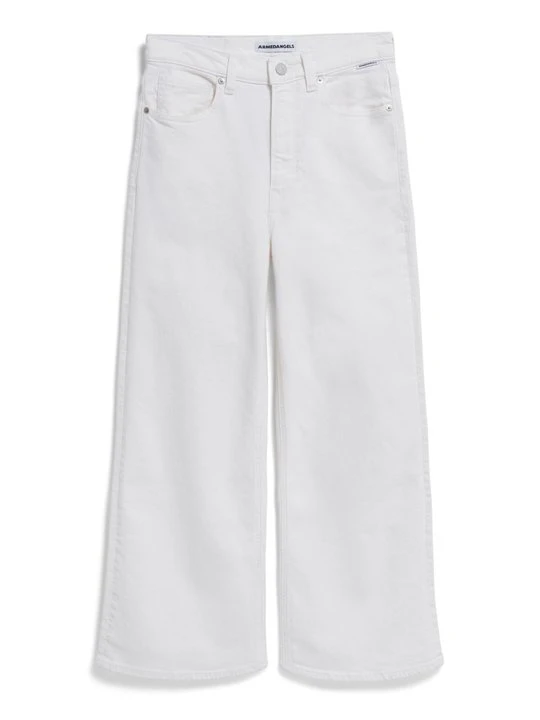 Zdjęcie produktu Jeansy Dzwony ARMEDANGELS biały