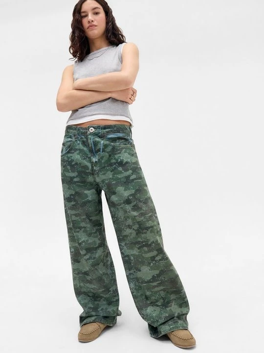 Zdjęcie produktu Jeansy Dzwony BDG Urban Outfitters khaki