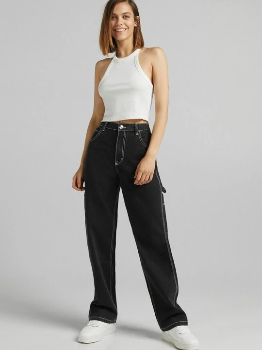 Zdjęcie produktu Jeansy Dzwony Bershka