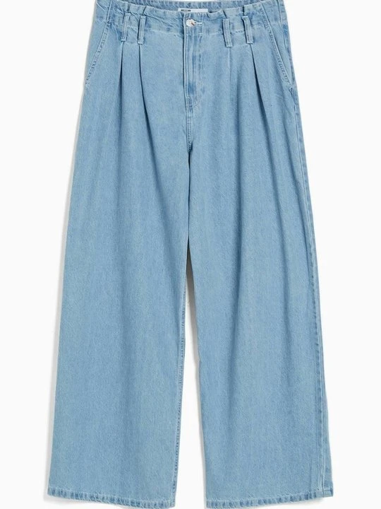 Zdjęcie produktu Jeansy Dzwony Bershka jasnoniebieski denim