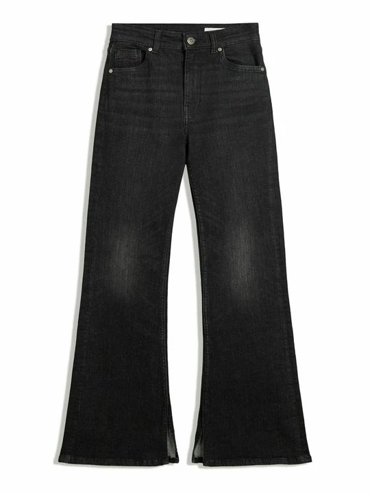 Zdjęcie produktu Jeansy Dzwony Bershka czarny