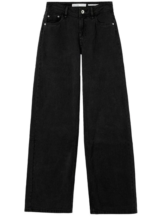 Zdjęcie produktu Jeansy Dzwony Bershka czarny