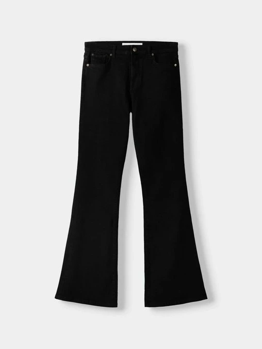 Zdjęcie produktu Jeansy Dzwony Bershka czarny