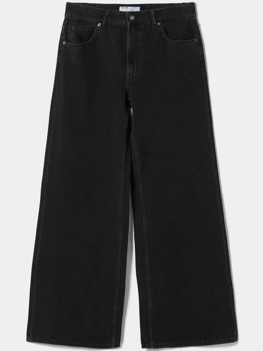 Zdjęcie produktu Jeansy Dzwony Bershka czarny