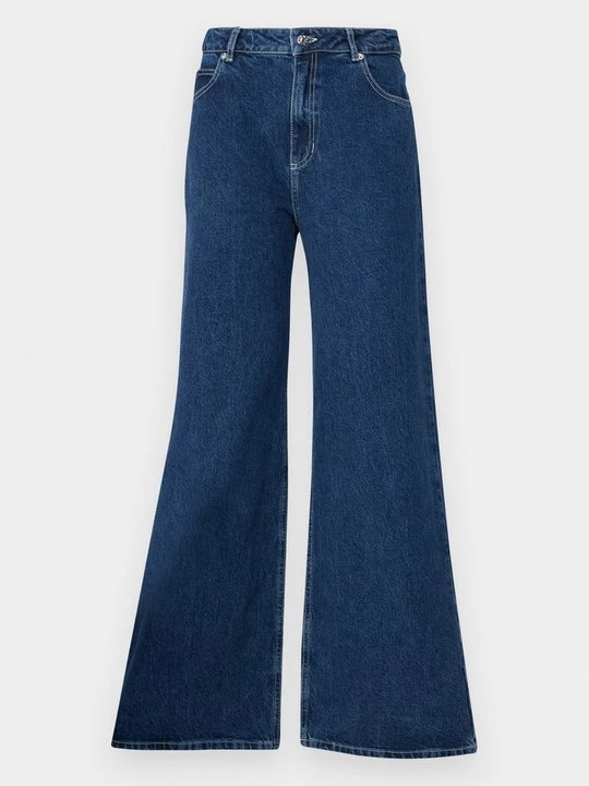 Zdjęcie produktu Jeansy Dzwony Blanche granatowy