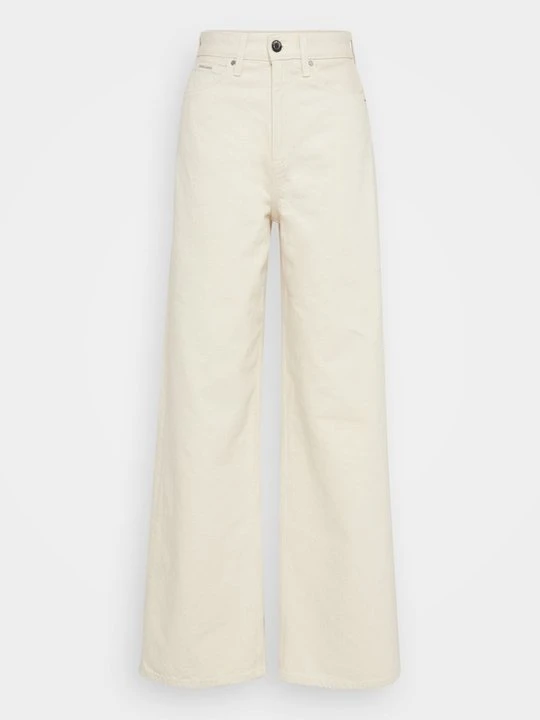 Zdjęcie produktu Jeansy Dzwony Calvin Klein mleczny