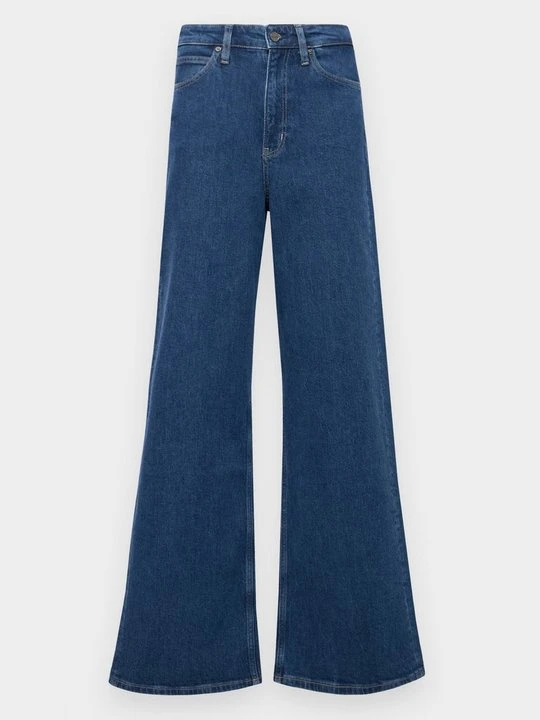 Zdjęcie produktu Jeansy Dzwony Calvin Klein ciemnoniebieski