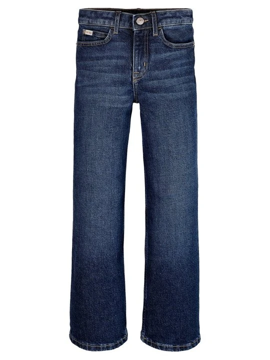 Zdjęcie produktu Jeansy Dzwony Calvin Klein Jeans ciemnoniebieski