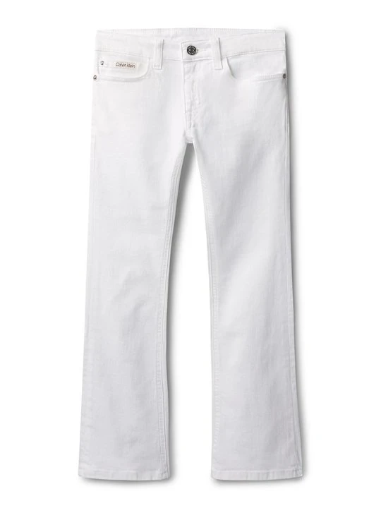 Zdjęcie produktu Jeansy Dzwony Calvin Klein Jeans biały