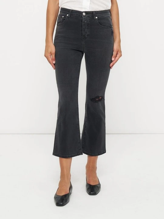 Zdjęcie produktu Jeansy Dzwony Closed ciemnoszary