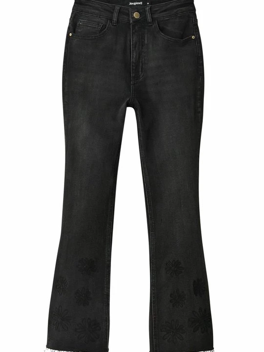 Zdjęcie produktu Jeansy Dzwony Desigual czarny