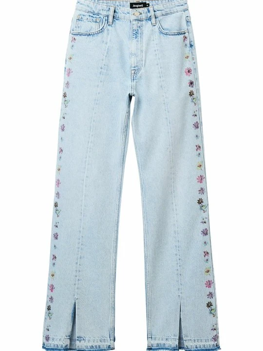 Zdjęcie produktu Jeansy Dzwony Desigual niebieski