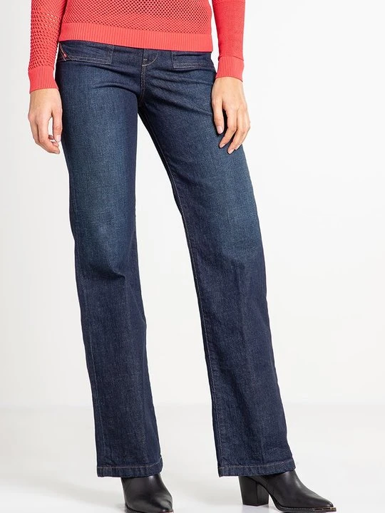 Zdjęcie produktu Jeansy Dzwony Diesel granatowy