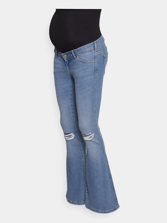 Zdjęcie produktu Jeansy Dzwony Dr. Denim niebieski