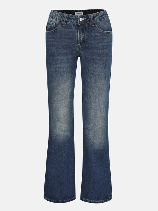 Zdjęcie produktu Jeansy dzwony Even&Odd By Zalando ciemnoniebieski