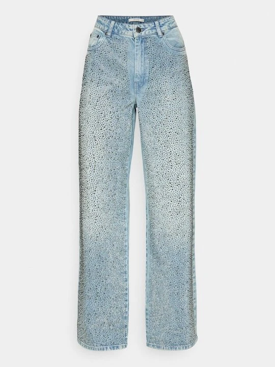 Zdjęcie produktu Jeansy Dzwony Gestuz niebieski denim
