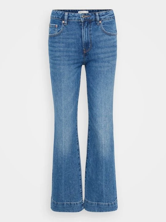 Zdjęcie produktu Jeansy Dzwony Gina Tricot niebieski