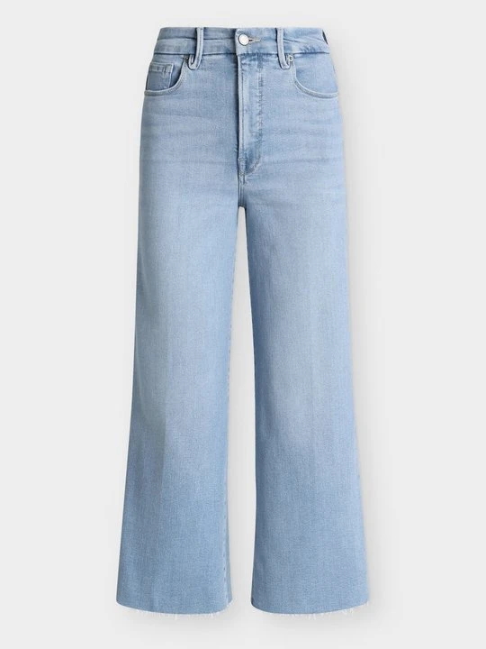 Zdjęcie produktu Jeansy Dzwony Good American jasnoniebieski denim