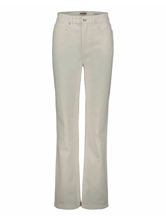 Zdjęcie produktu Jeansy Dzwony Guess mleczny