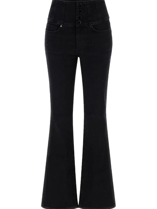 Zdjęcie produktu Jeansy Dzwony Guess czarny