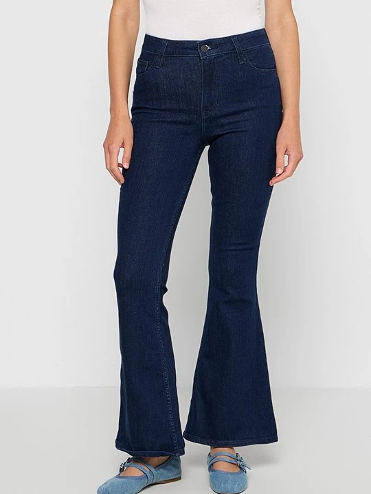 Zdjęcie produktu Jeansy Dzwony Hollister Co. granatowy