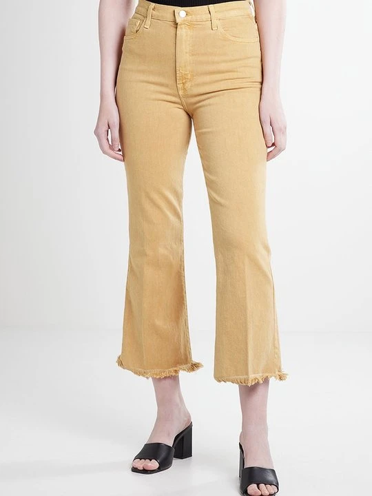 Zdjęcie produktu Jeansy Dzwony J Brand musztardowy
