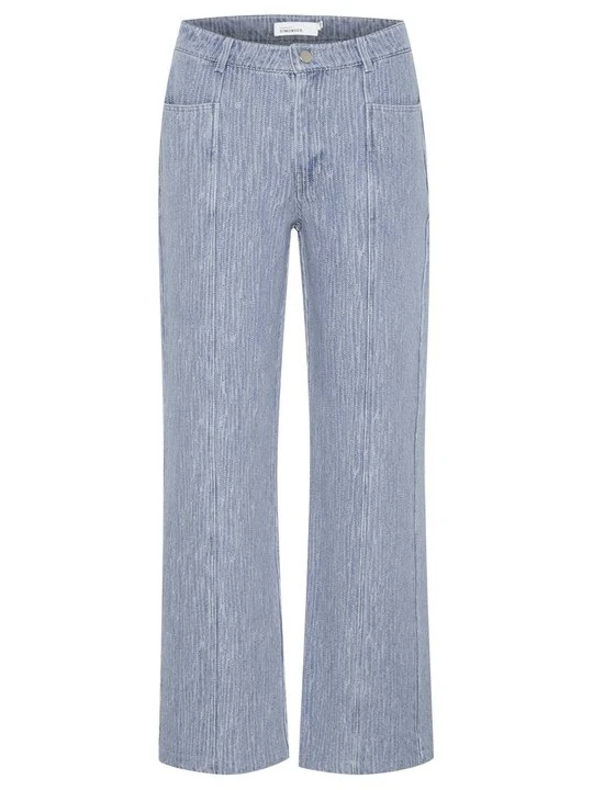 Zdjęcie produktu Jeansy Dzwony Karen by Simonsen niebieski denim