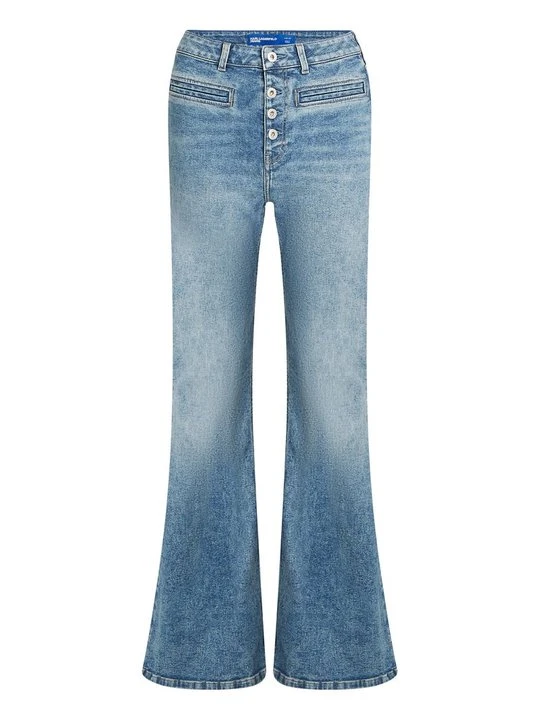 Zdjęcie produktu Jeansy Dzwony KARL LAGERFELD niebieski denim