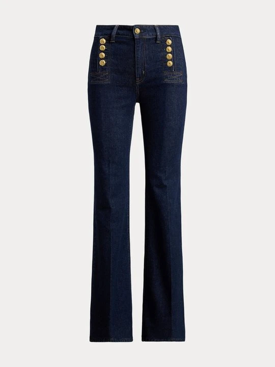 Zdjęcie produktu Jeansy Dzwony Lauren Ralph Lauren ciemnoniebieski