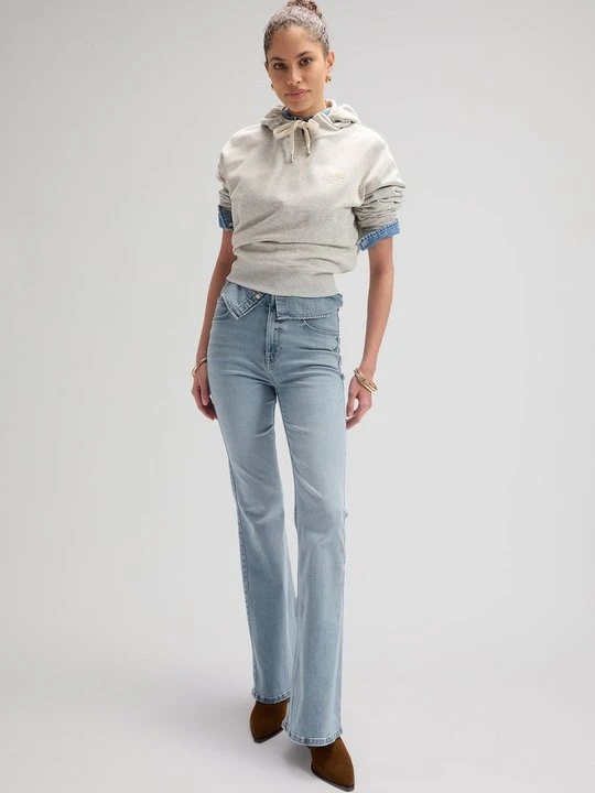 Zdjęcie produktu Jeansy dzwony Lee jasnoniebieski denim