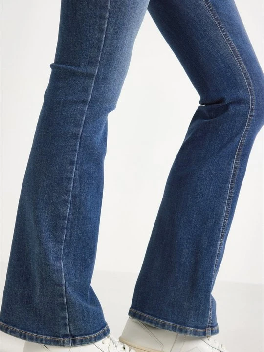 Zdjęcie produktu Jeansy Dzwony Lindex niebieski denim