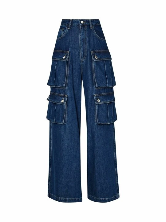 Zdjęcie produktu Jeansy Dzwony Liu Jo niebieski denim
