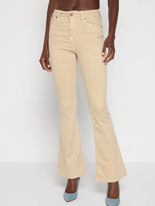 Zdjęcie produktu Jeansy Dzwony LOIS JEANS beżowy