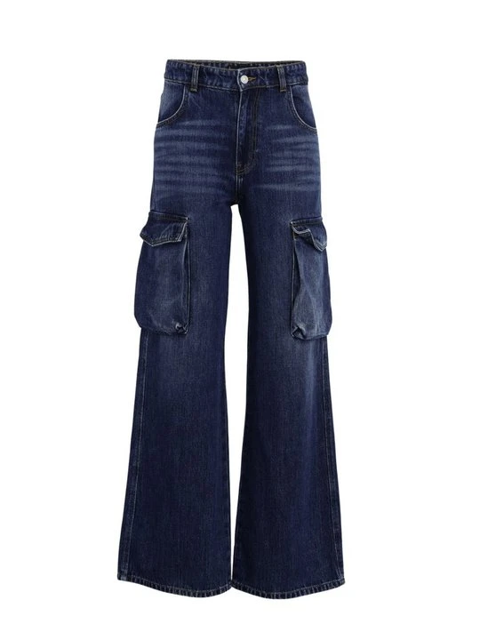 Zdjęcie produktu Jeansy Dzwony LTB granatowy