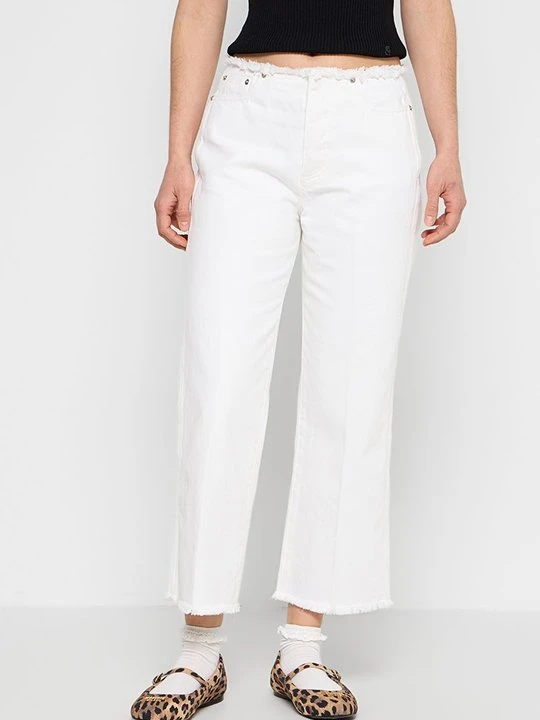 Zdjęcie produktu Jeansy Dzwony Michael Kors biały