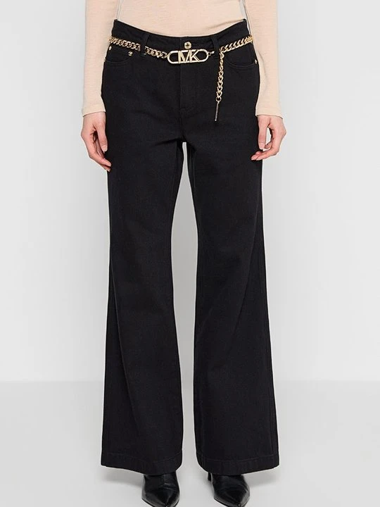 Zdjęcie produktu Jeansy Dzwony Michael Kors czarny