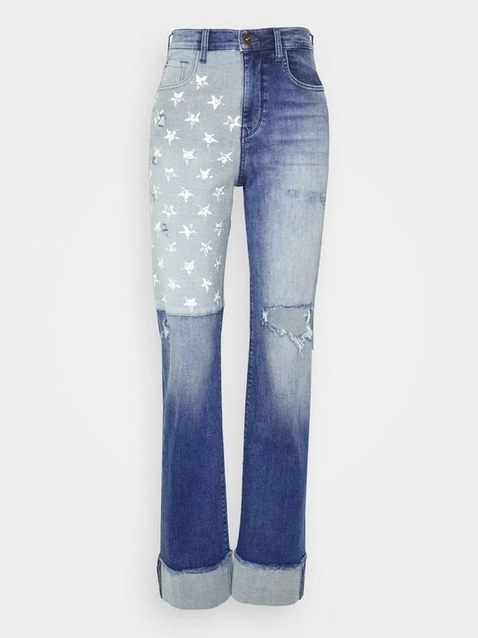 Zdjęcie produktu Jeansy Dzwony Miss Sixty niebieski denim