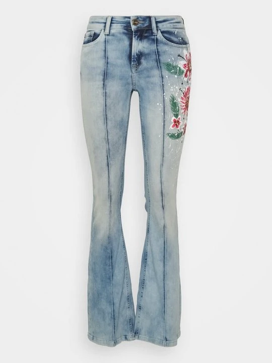 Zdjęcie produktu Jeansy Dzwony Miss Sixty niebieski denim