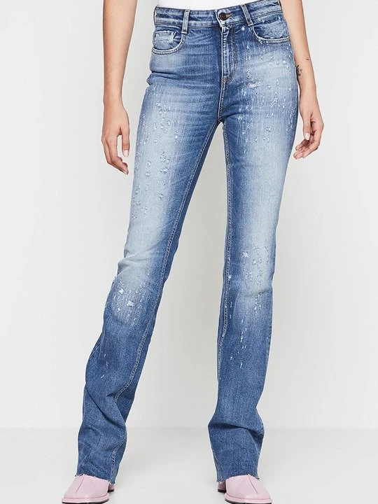Zdjęcie produktu Jeansy Dzwony Miss Sixty niebieski
