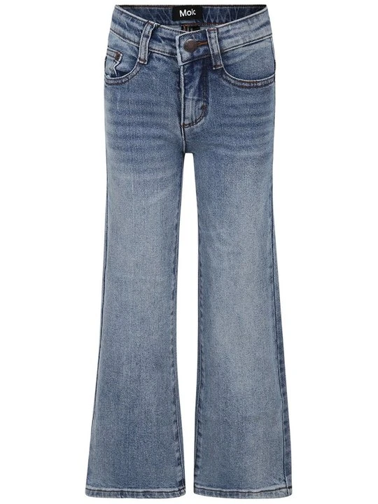 Zdjęcie produktu Jeansy Dzwony Molo niebieski denim