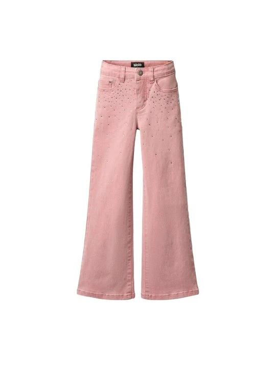 Zdjęcie produktu Jeansy Dzwony Molo niebieski denim