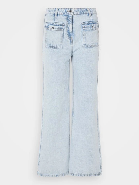 Zdjęcie produktu Jeansy Dzwony Morgan niebieski denim