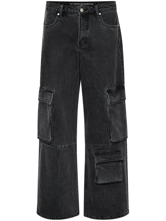 Zdjęcie produktu Jeansy Dzwony My Essential Wardrobe szary