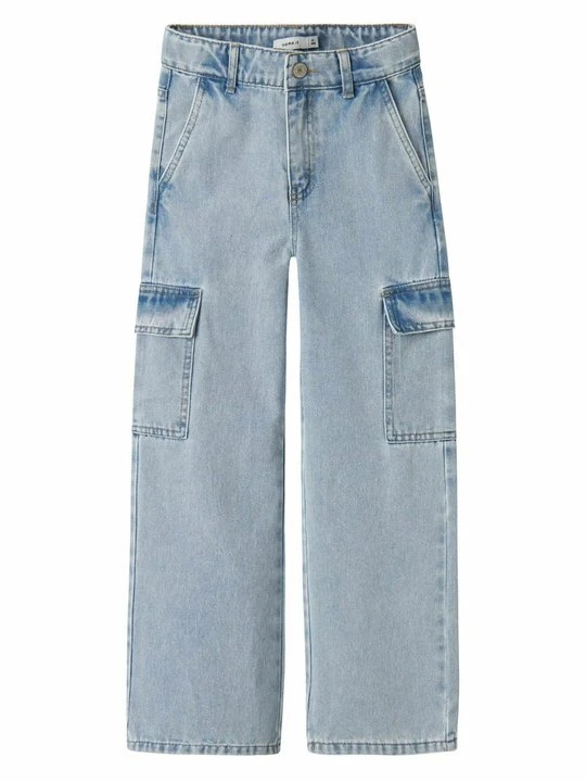Zdjęcie produktu Jeansy Dzwony NAME IT jasnoniebieski denim