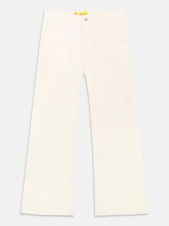 Zdjęcie produktu Jeansy Dzwony Off White