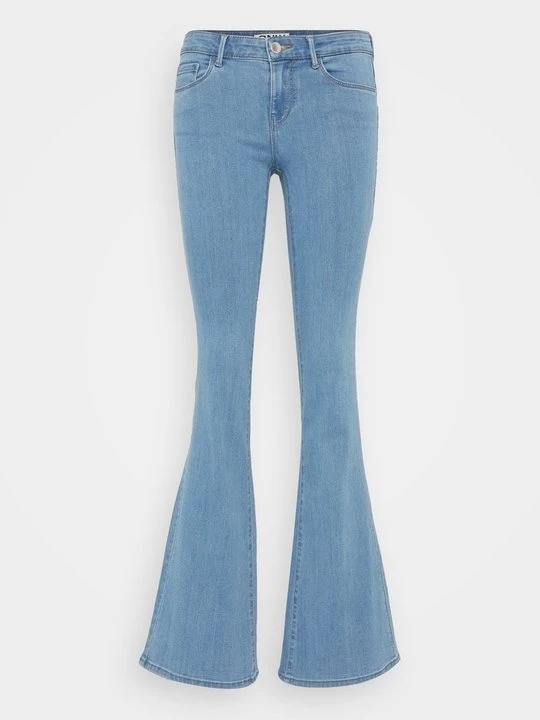 Zdjęcie produktu Jeansy Dzwony Only jasnoniebieski denim